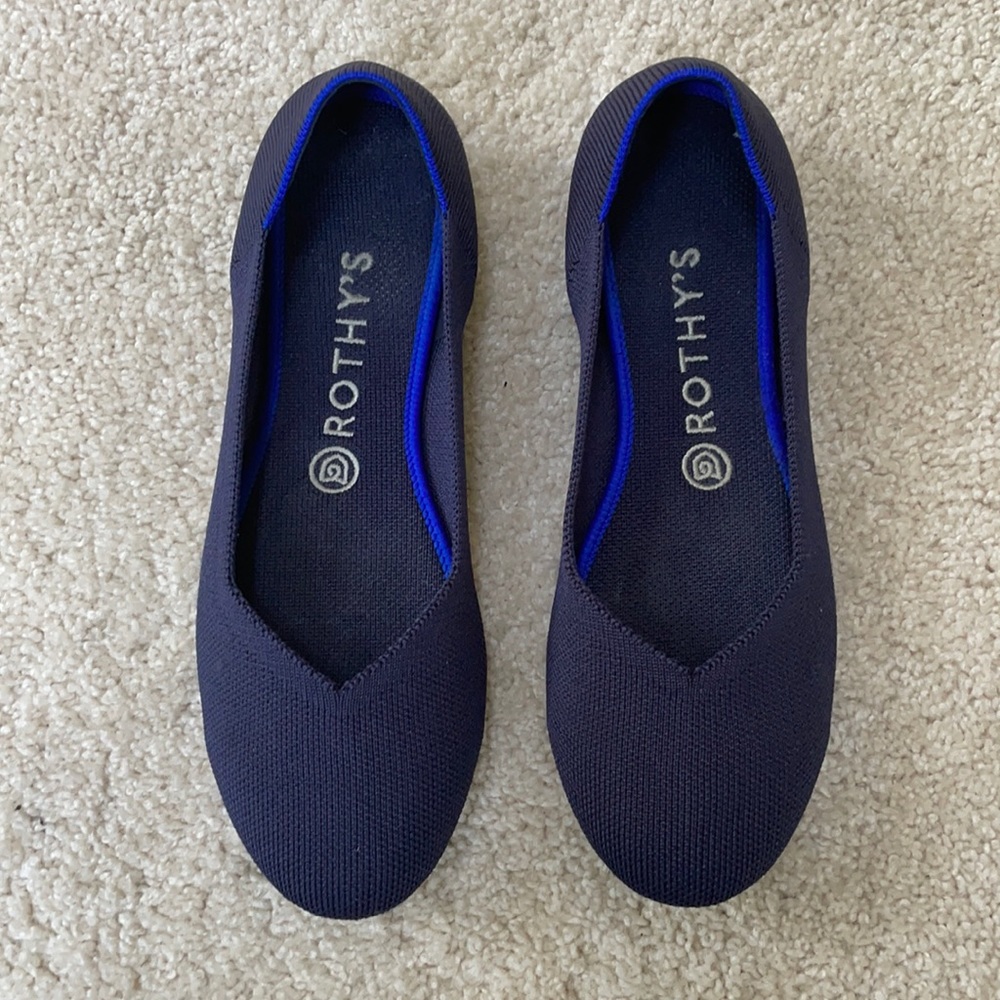 Rothy's The Flat in Maritime Blue